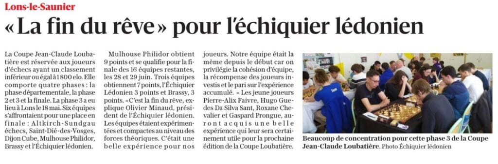Revue de presse