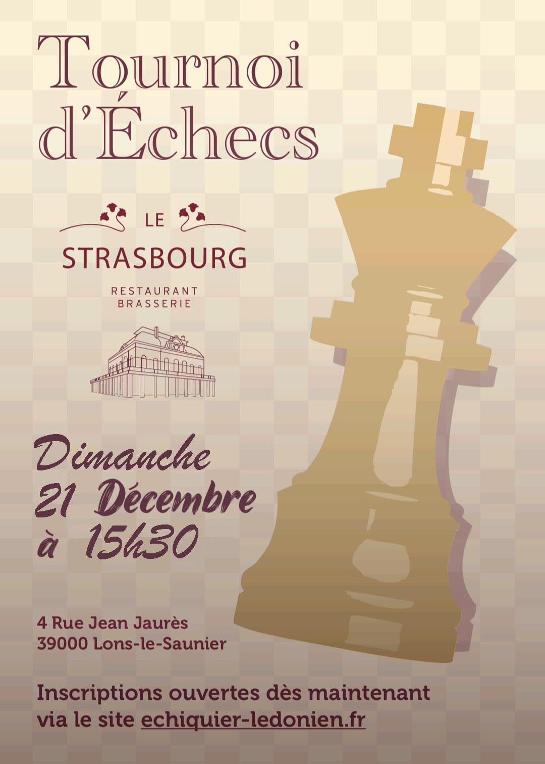 Affiche Tournoi de Blitz